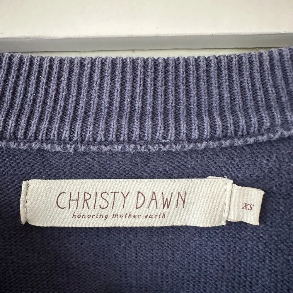 Christy Dawn | Pullover ‘Peace’ Sweater, Size XS ✨ - Picture 2 of 6